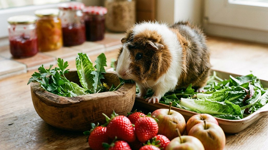 healthy guinea pig treats