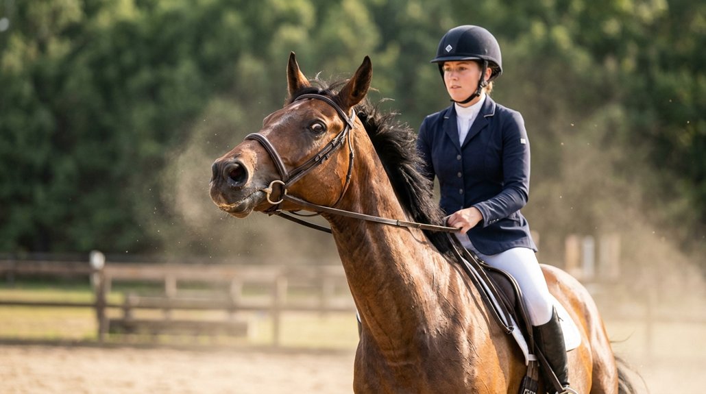 horse spooking as survival