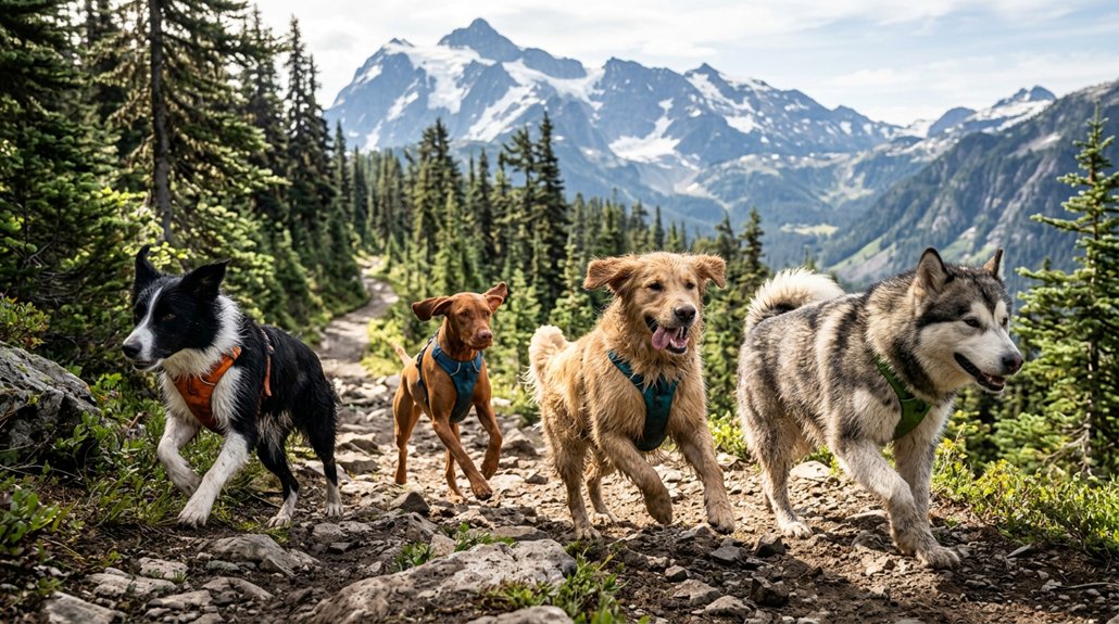 ideal canines for adventure