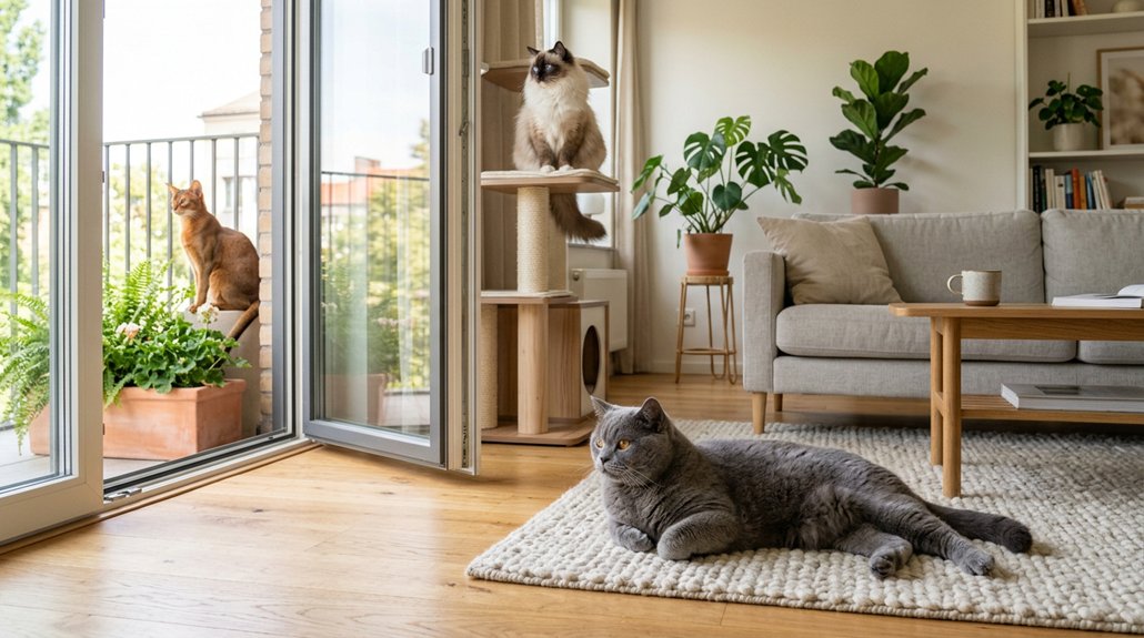 ideal cats for apartments