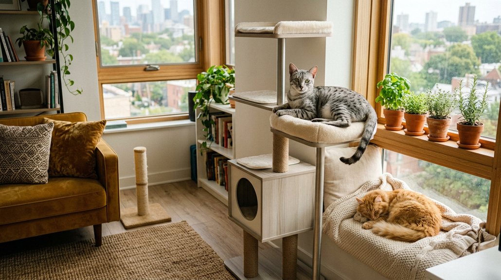 ideal feline companions for apartments