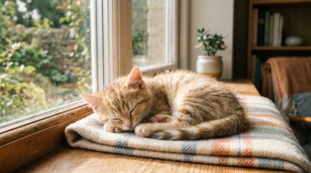 ideal kitten sleep routine