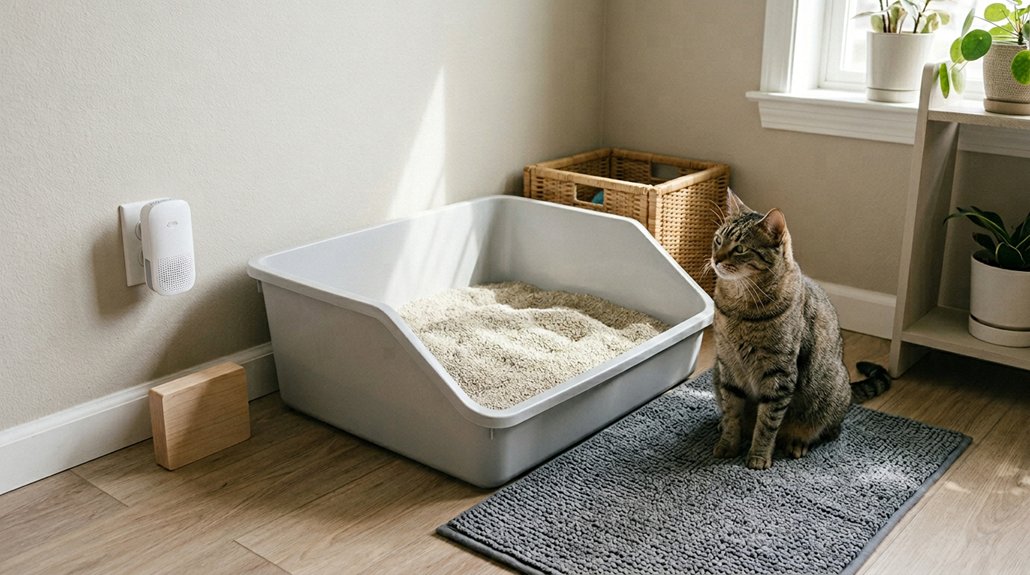 ideal litter box setup
