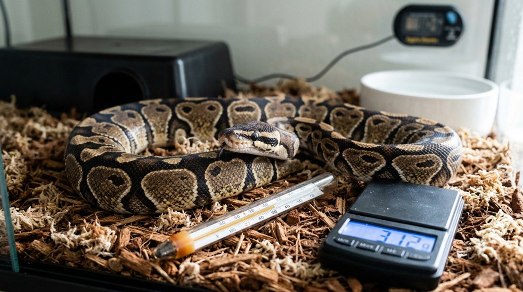 identifying ball python illnesses
