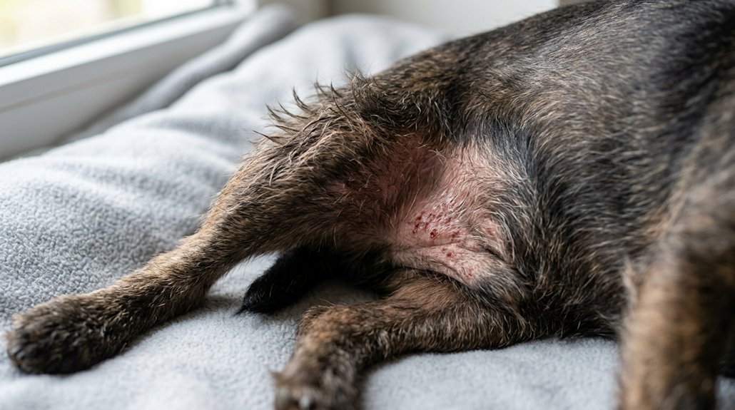 identifying dog skin infections