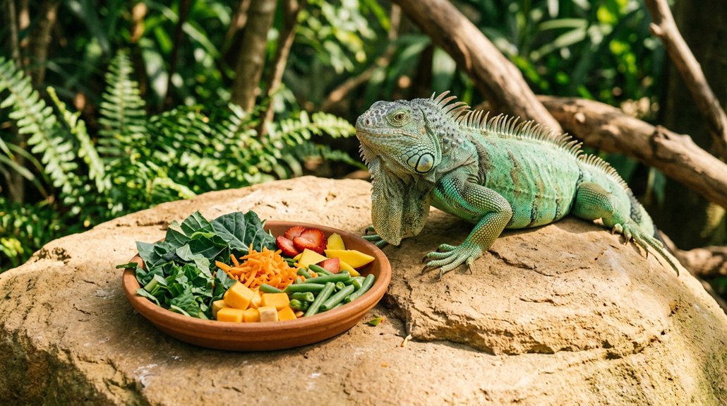 iguana appetite management strategies
