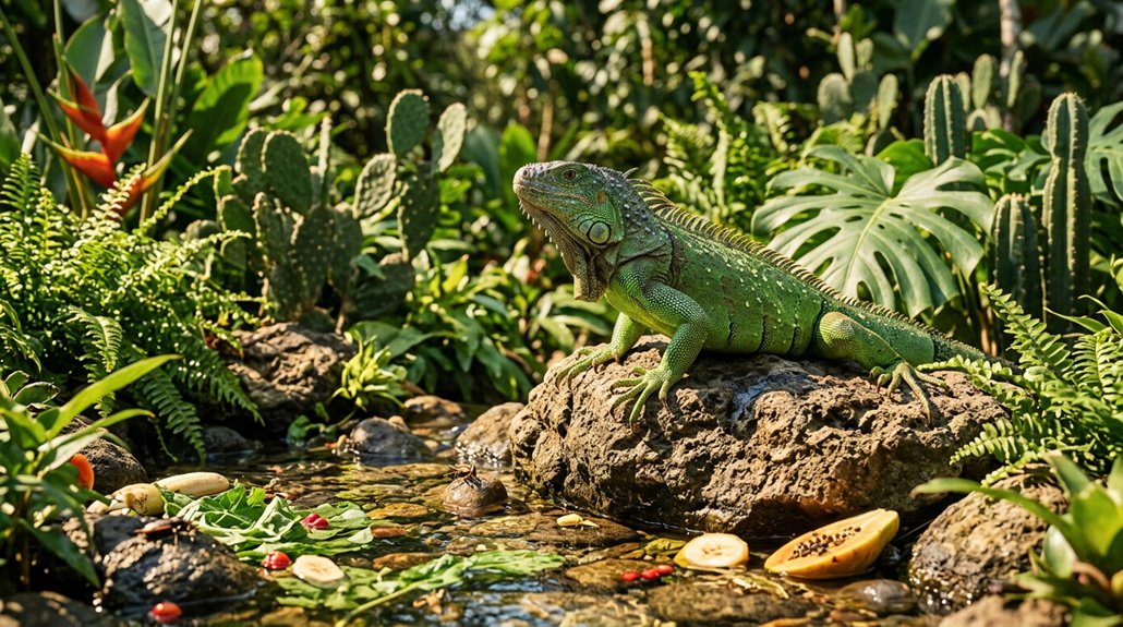 iguana diet and nutrition