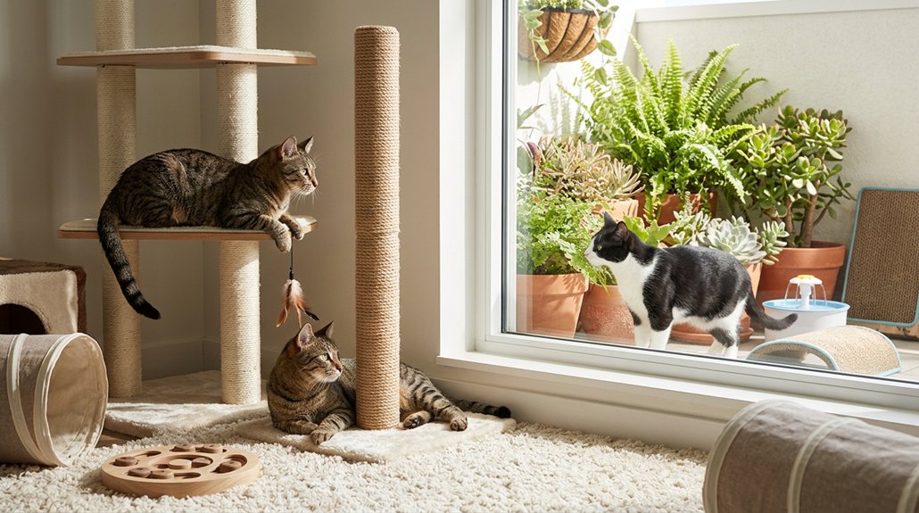 indoor cat enrichment essentials