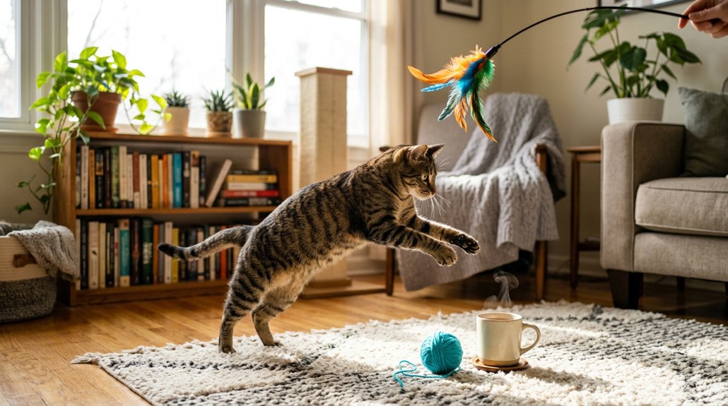 indoor fun with cats