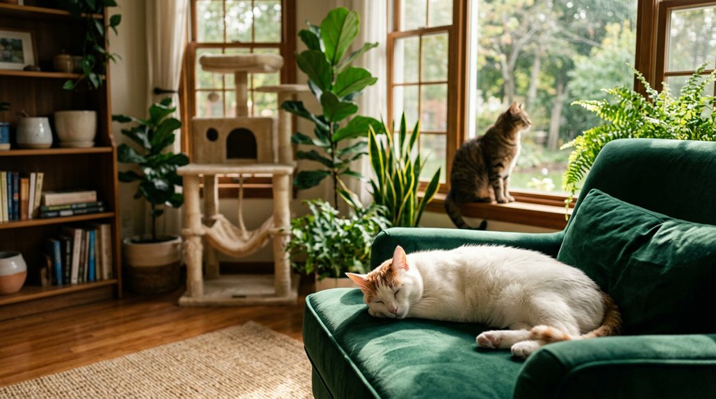 indoor living benefits cats