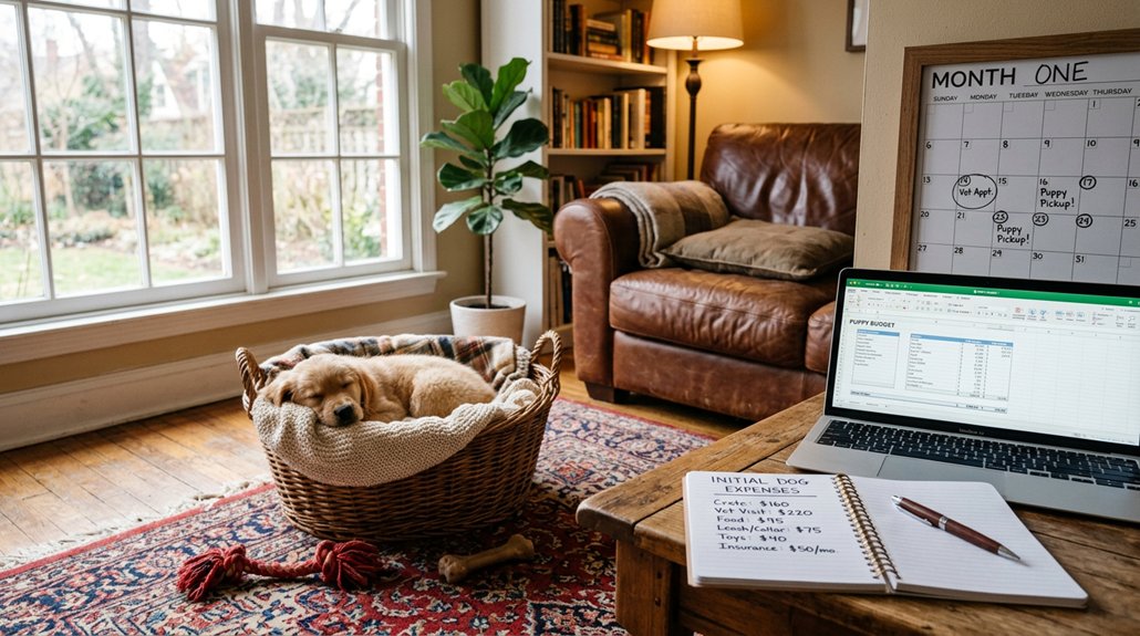 initial dog ownership expenses