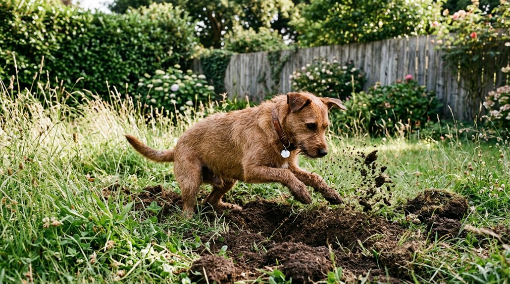 instinctual digging for comfort