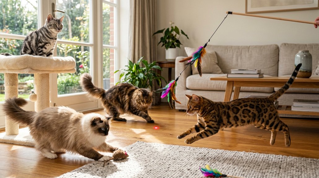 interactive playful cat breeds