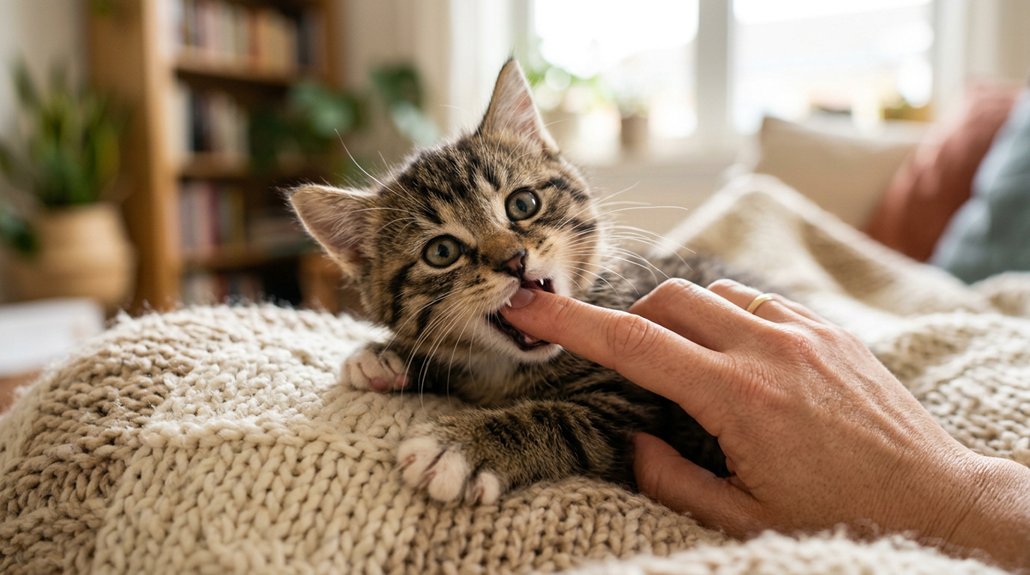 kitten biting behavior explained