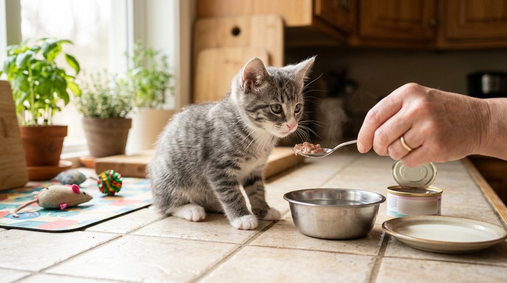 kitten feeding best practices