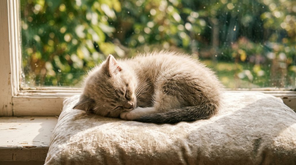 kitten sleep duration varies