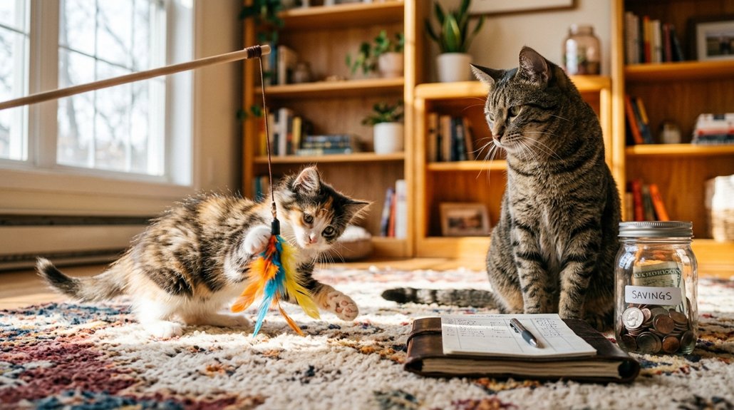 kittens cost more initially