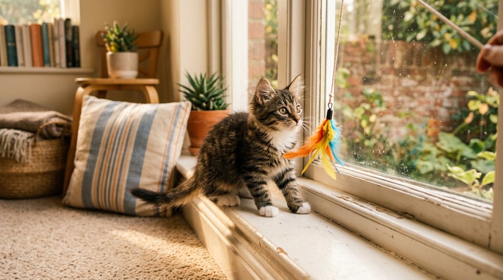 kittens exploring learning boundaries
