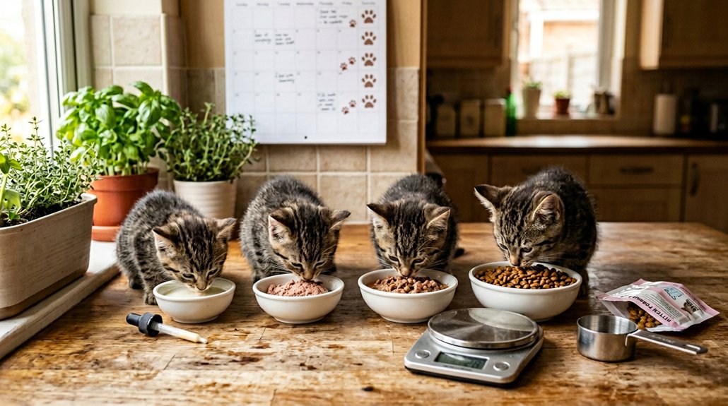 Best Feeding Schedule for Kittens by Age