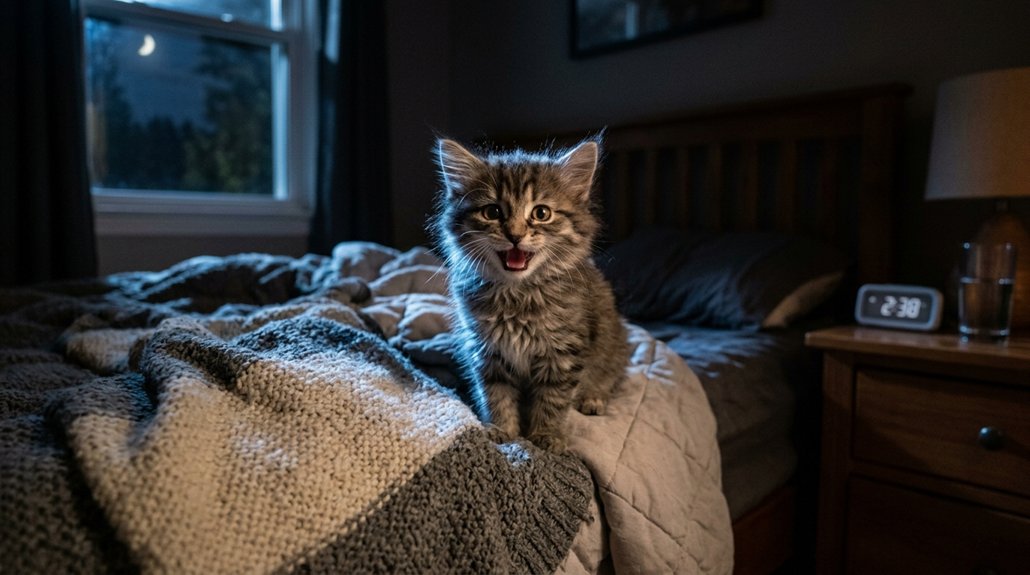 kittens night cries explained