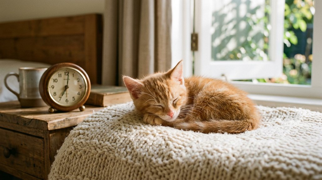 kittens require ample sleep