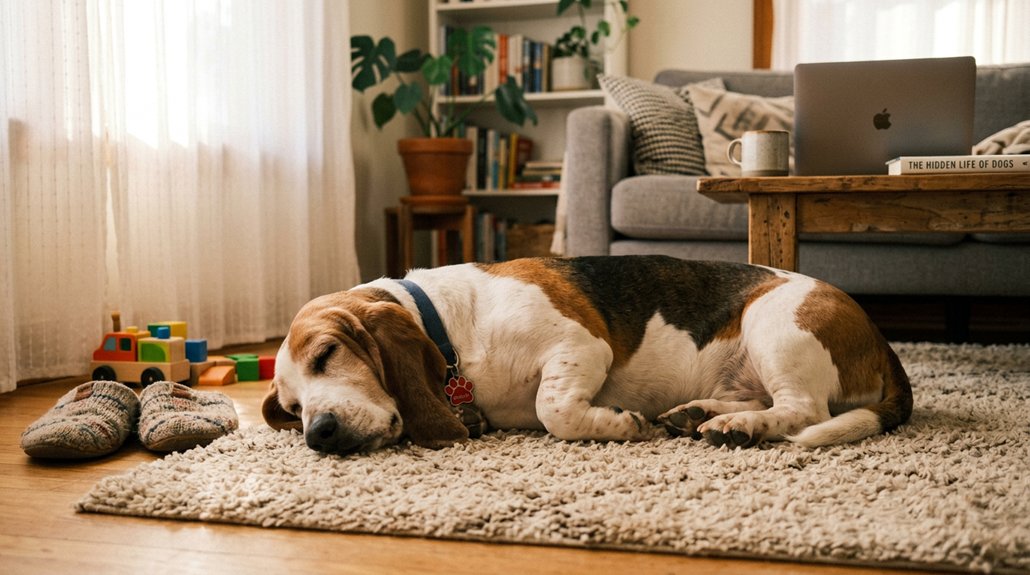 laid back family companion dog