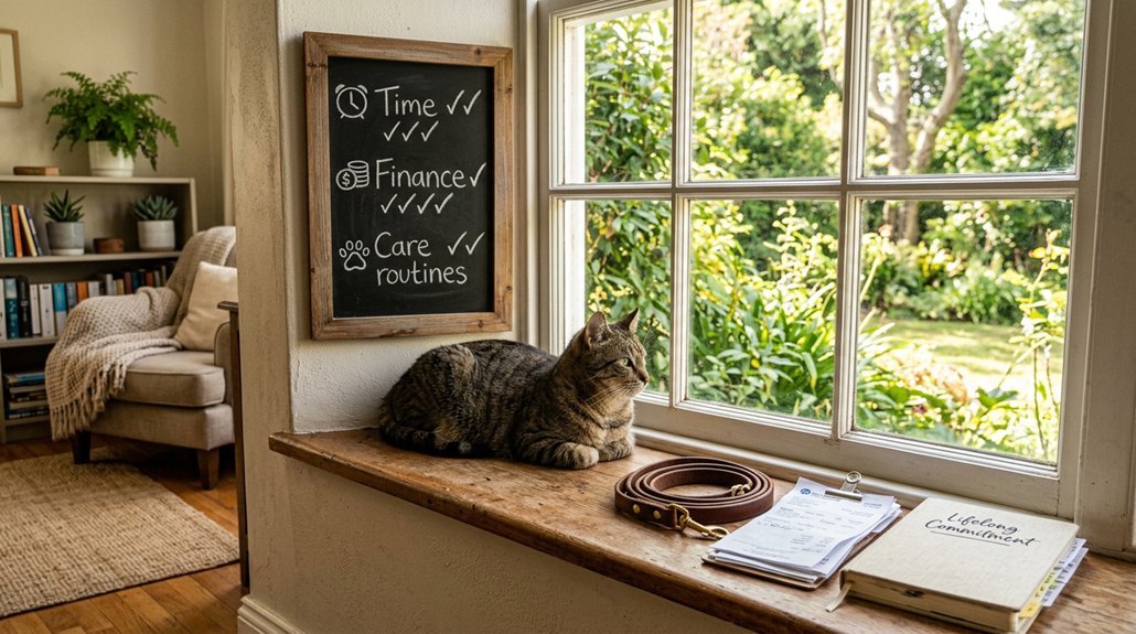 lifelong cat ownership commitment