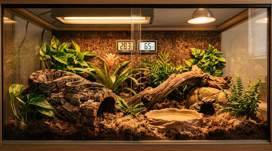 lighting for ball pythons