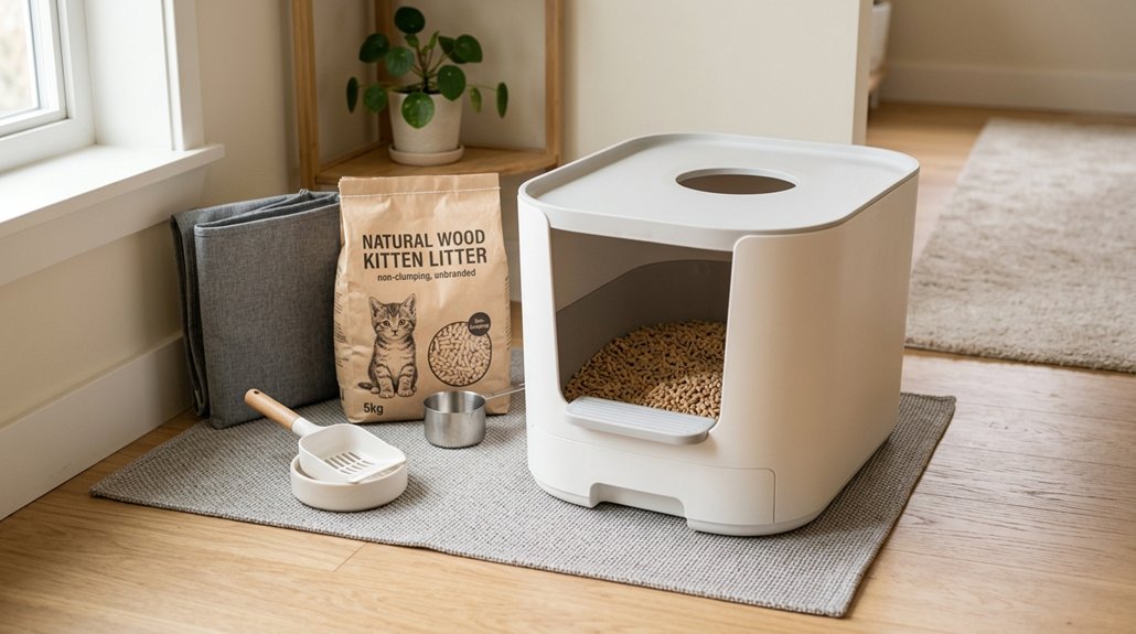 How to Set Up a Litter Box for a Kitten