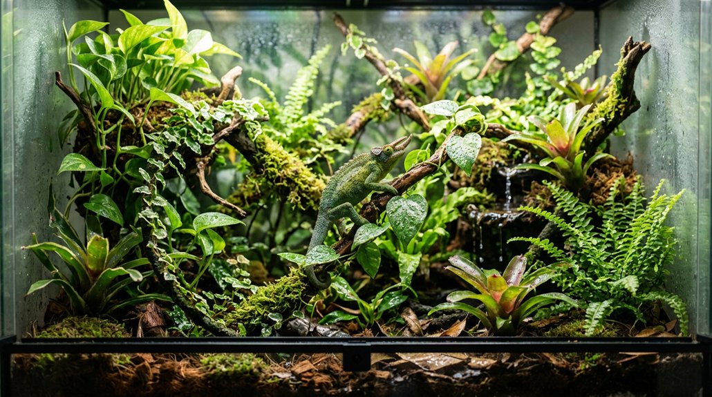 live plants enhance habitat