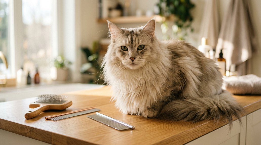 long haired cat grooming essentials