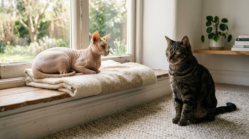 low maintenance cat companions