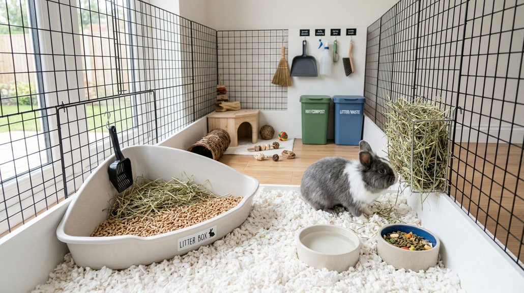 Best Tips for Keeping a Rabbit Habitat Clean