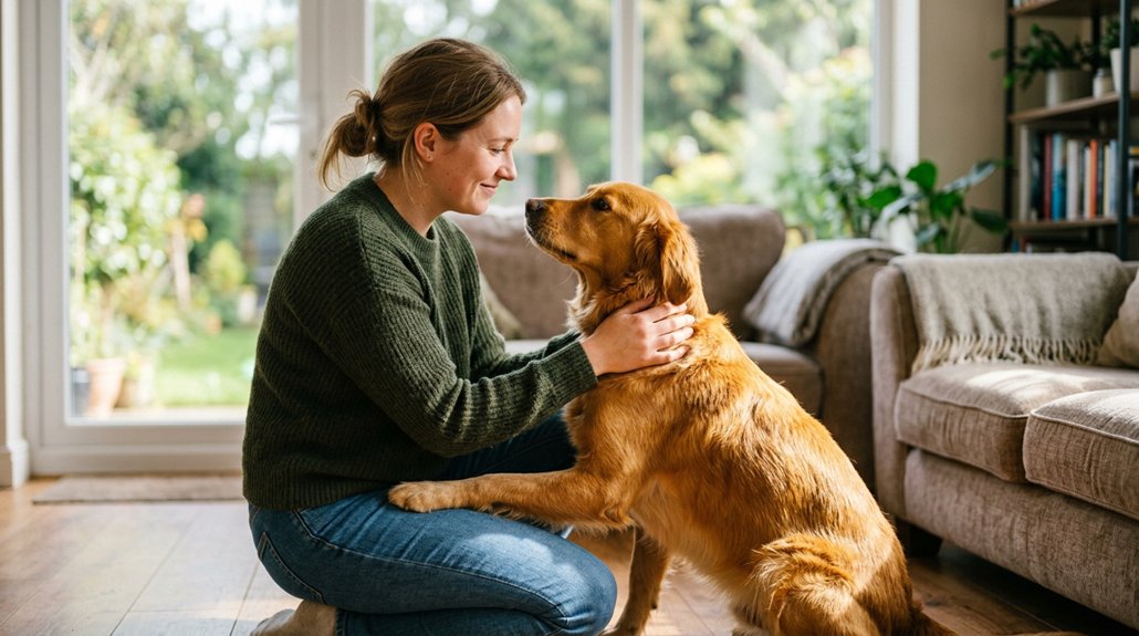 manage clingy dog behavior