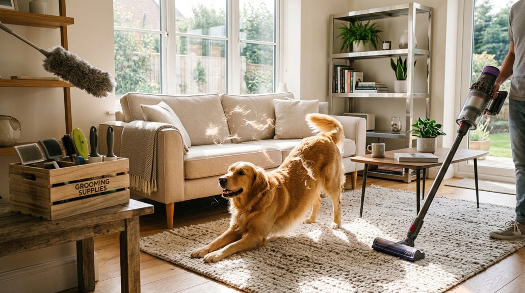 managing pet shedding efficiently