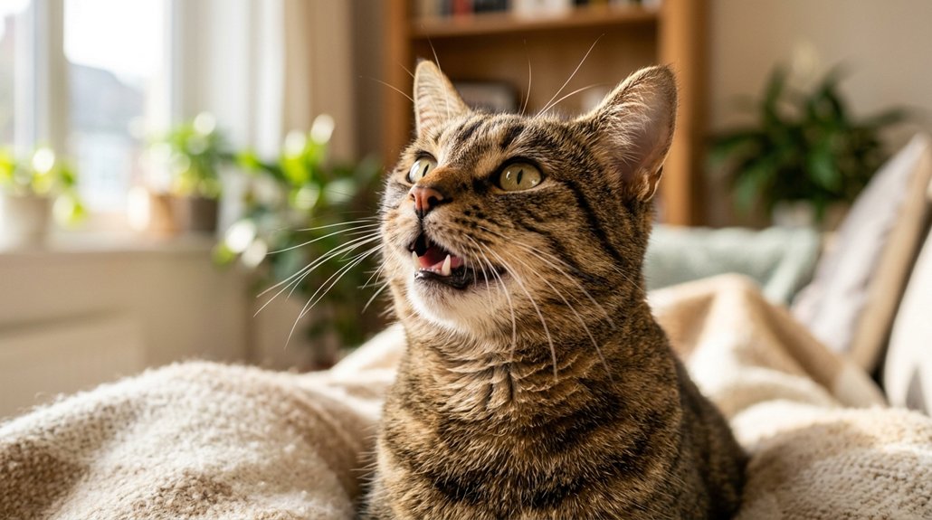 meow pitch indicates emotions