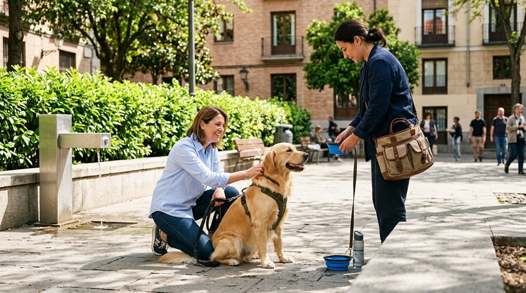 midday dog walking benefits