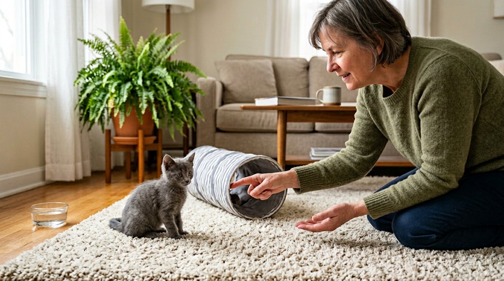 moderate kitten socialization practices
