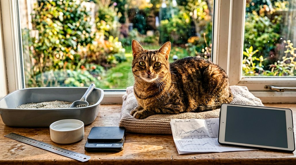 monitor cat s health vigilantly