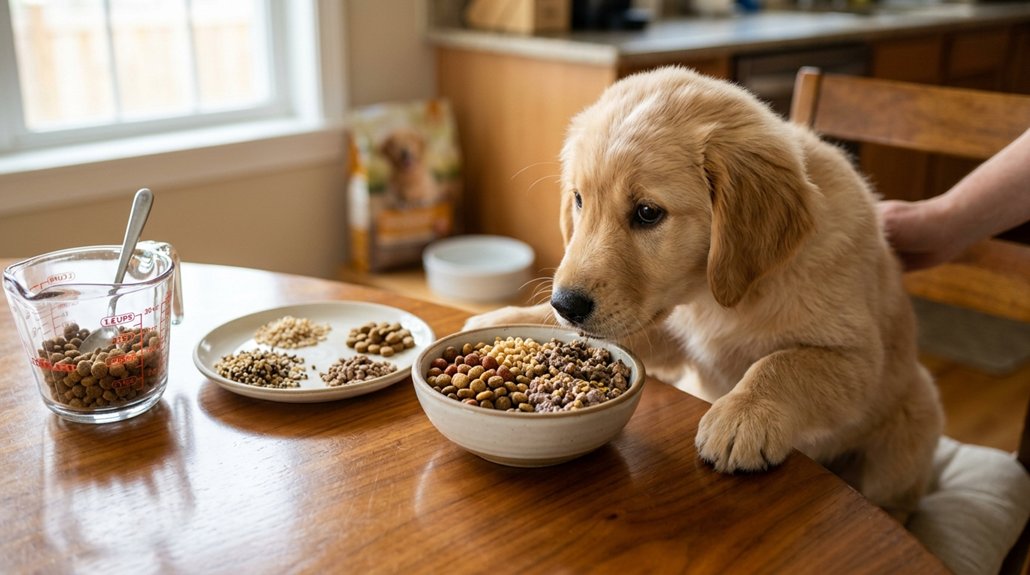 monitor digestion during transition