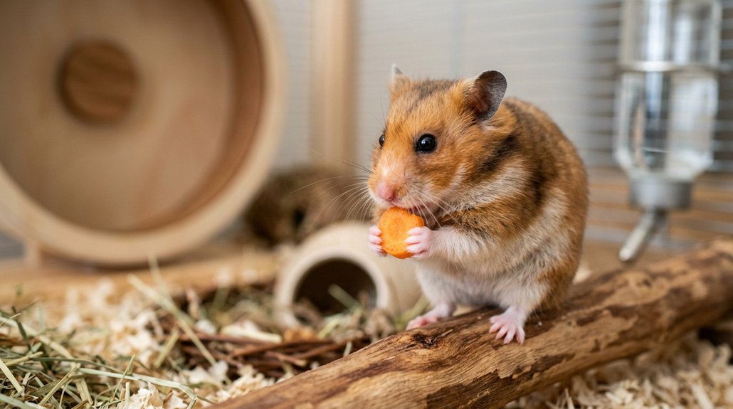 monitor hamster health closely