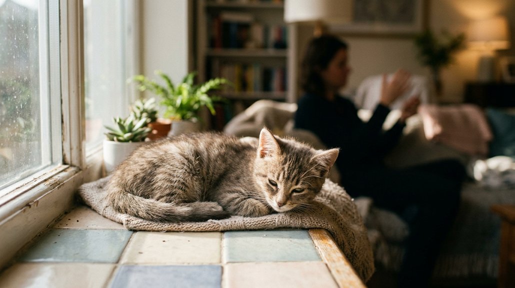 monitor kitten health behaviors