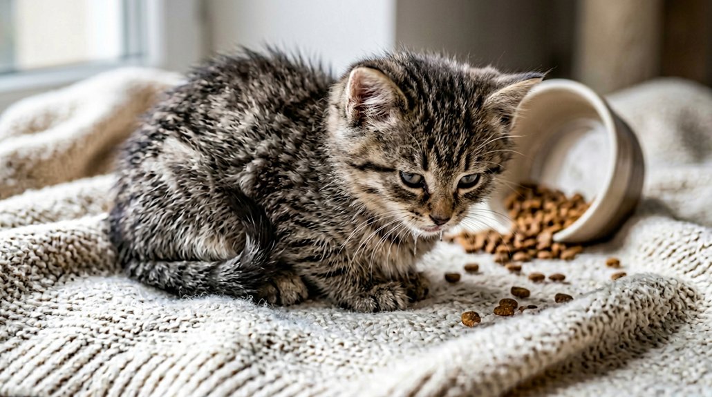 monitor kitten s digestive health