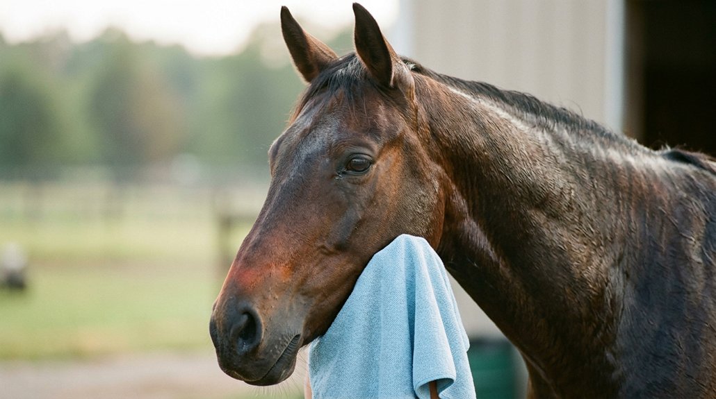 monitor temperature and symptoms