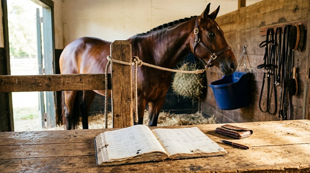 monthly horse boarding expenses