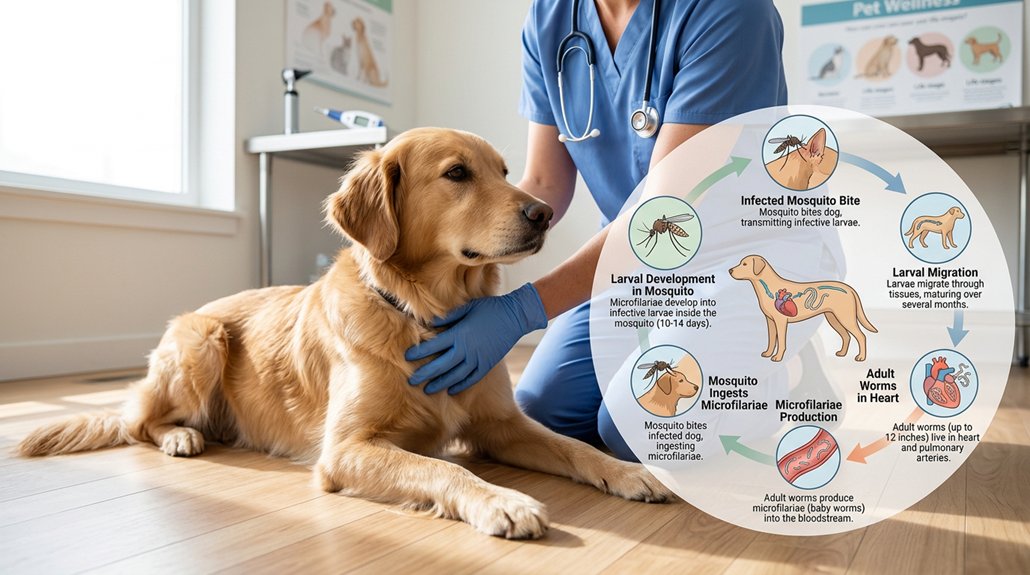 mosquito transmission of heartworms