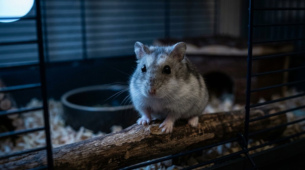 nocturnal behavior in hamsters