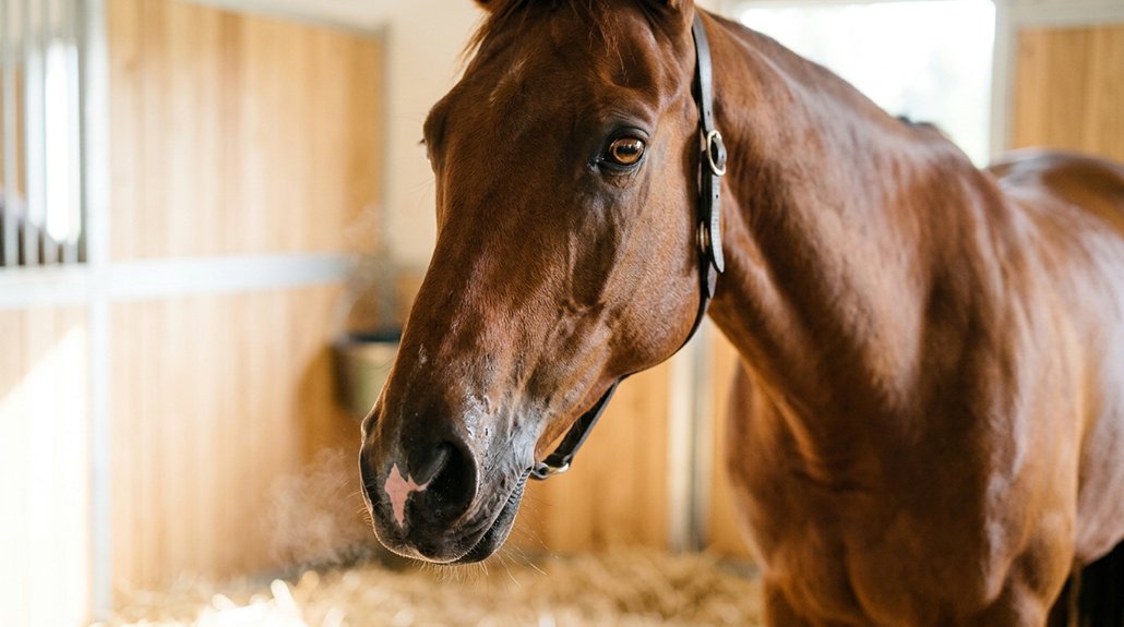 normal vs elevated horse temperatures