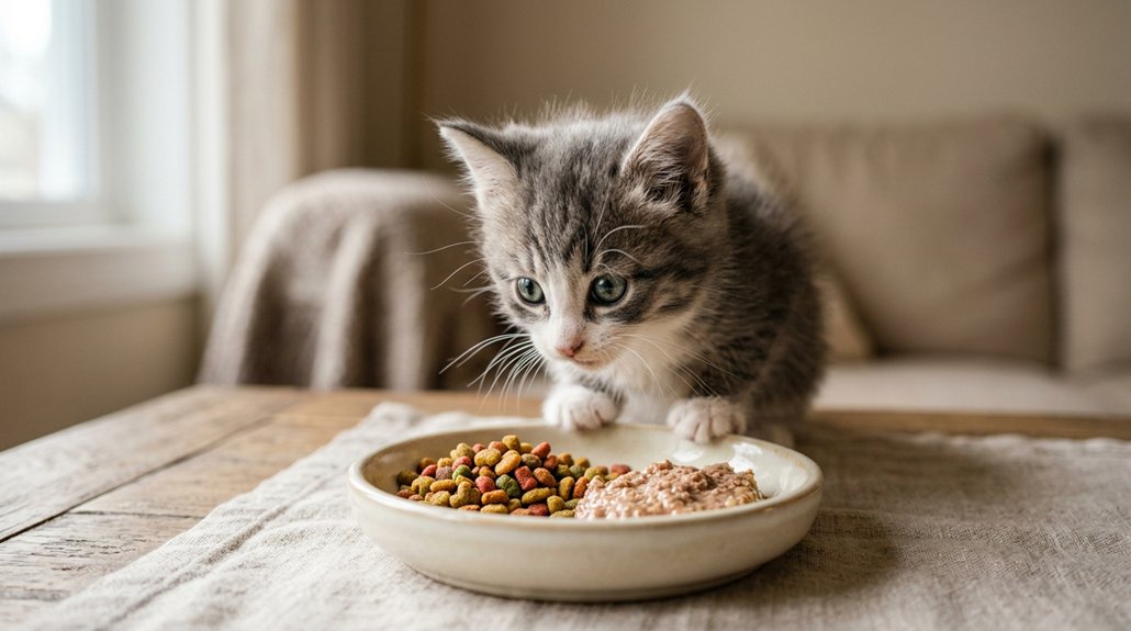 nutritionally balanced kitten food
