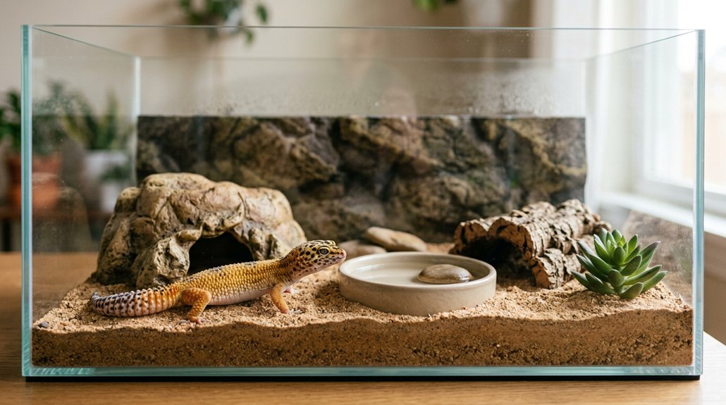 optimal habitat for geckos